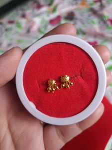 Gold Stud Earrings