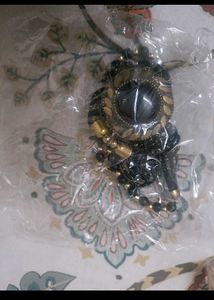 New Without Tag Black Long Neck Piece