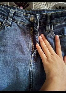 Navy blue Bootcut jeans for women