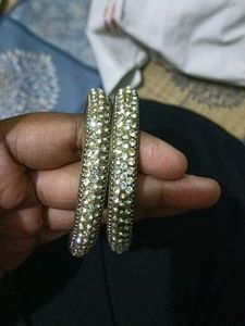 Sparkling Crystal Bangle Set