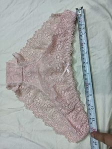 💙 Pink Lace Thong Panty