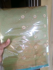 Fix Price Lightweight Embroidery Work Saree