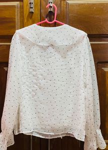 Polka dot top