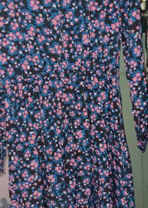 Chic Floral Print Dress