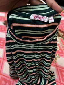 Striped T-Shirt Dress