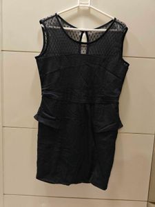 beautiful peplum dress in L
