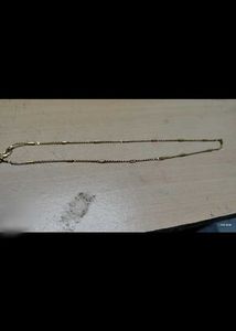 Delicate Gold-Tone Chain Necklace jwellery