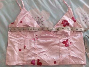 Satin Floral Cami Top