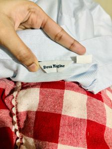 Classic Light Blue Button-Up Shirt