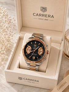 TAG Heuer Carrera Rose Gold Chronograph Watch