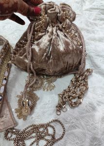 Jo Malone Embellished Velvet Potli