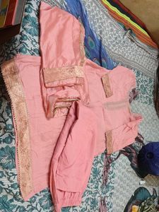 Elegant Pink Kurta Set with Dupatta
