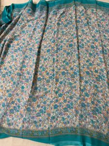 🆕Beautiful Floral Print Saree- Unused