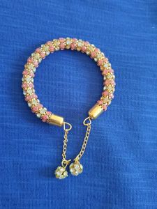 Unused Sparkling Bracelet with Charm