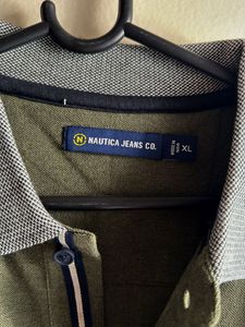 Nautica Olive Green Polo