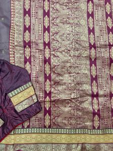 Elegant Silk Saree with Blouse