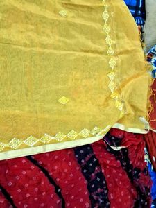Embellished Yellow Dupatta