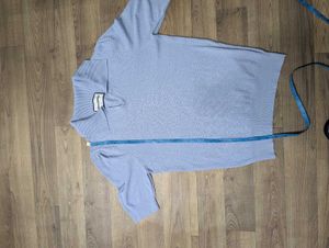Karl Lagerfeld Light Blue Knit Top