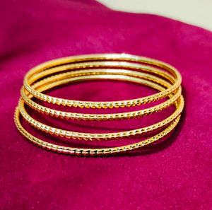 1gmGold bangles 🆕set of 4
