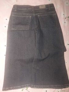High waisted Flared Dark Wash Jeans
