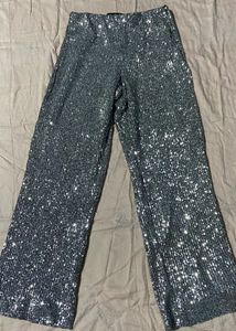 New ZARA Sparkling Sequin Pants