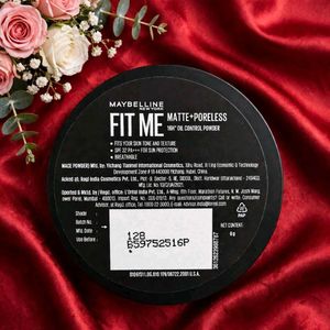 Compact Face Powder with Mirror 128 shade