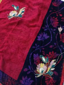 Floral Print Saree