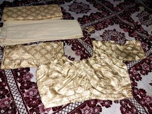 Branded Crepe &amp;cotton Silk Saree