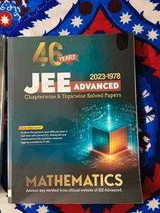 JEE Advanced Chemistry, Physics, Math Books
