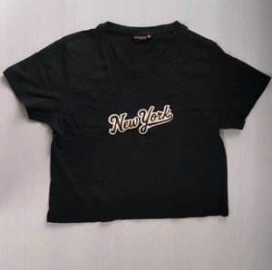 Black New York Tee