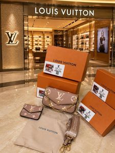 Louis Vuitton Pink Monogram Shoulder Bag Set