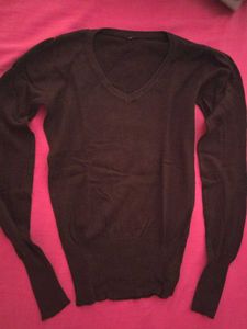 Classic V-Neck Long Sleeve Sweater