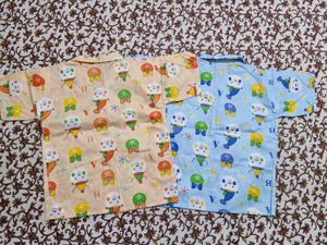 Cute Cartoon Printed Cotton Shirts
