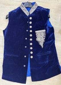 Modi Jacket Royal Blue velvet