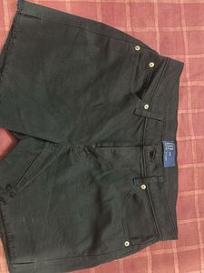 GAP Black Denim Shorts