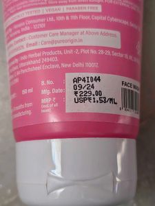 Pure Origin Korean Vitamin C Face Wash