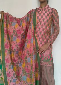 CHANDERI SIKL SUIT FOR WEDDING 💍💒