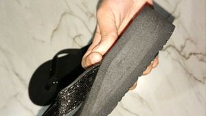 Black Flip Flops
