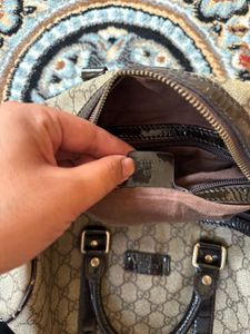 Gucci Monogram Duffel Bag