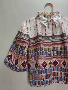 Boho Print Blouse