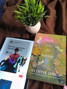 Thank You For Leaving Book