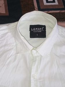 Combo of 2 Men's Shirts (Light Pink 34" &amp;  M