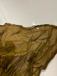 Olive Green Sheer Dupatta