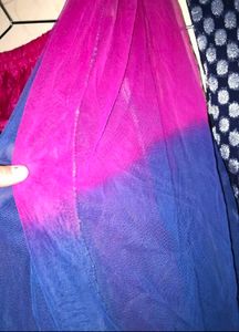 pure georgette kurti and net patiala suit with dup