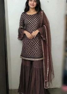 heavy sharara set
