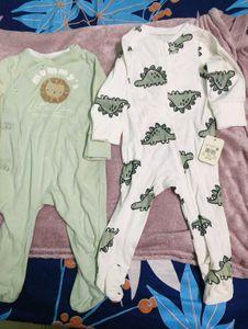 Cute Baby Sleepers Set