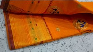 Cotton Saree Embroidery Work