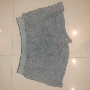 Orignal Diesel Men's Grey Boxers - Plaid Pattern