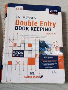 T.S. GREWAL'S Accounting Books Class 12 ISC