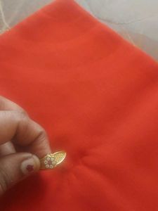 Elegant Gold Ring with Stones
